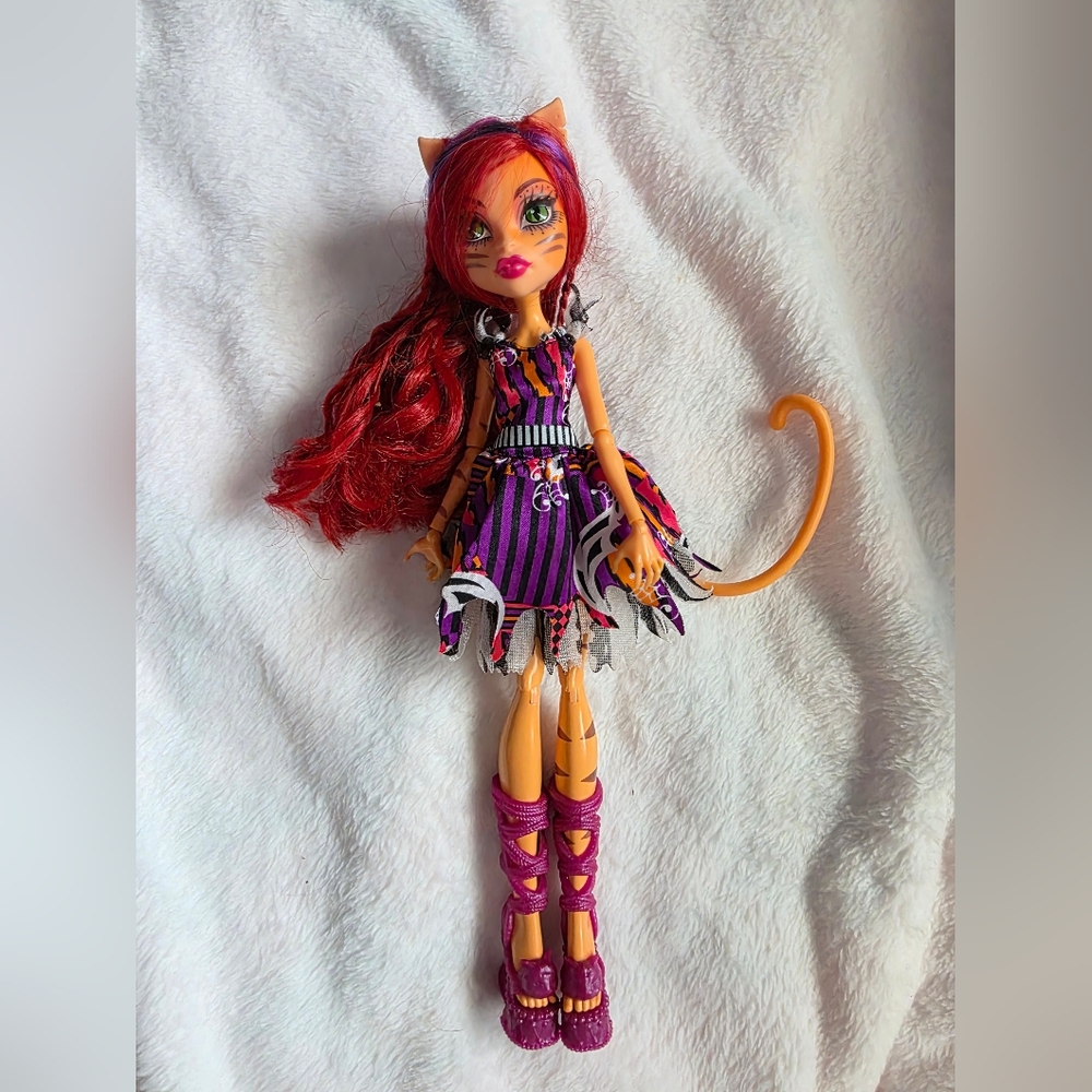 Monster High Freak Du Chic Toralei Stripe Doll Mattel